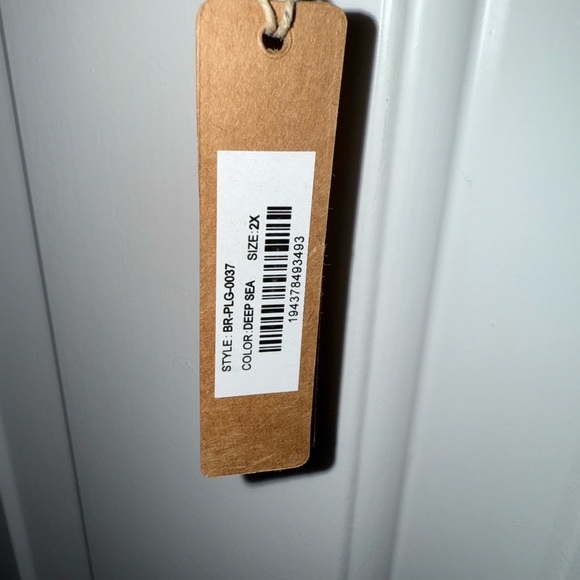 2/$35 NWT Women's Skims Cotton Plunge Bralette-2x - Picture 5 of 6